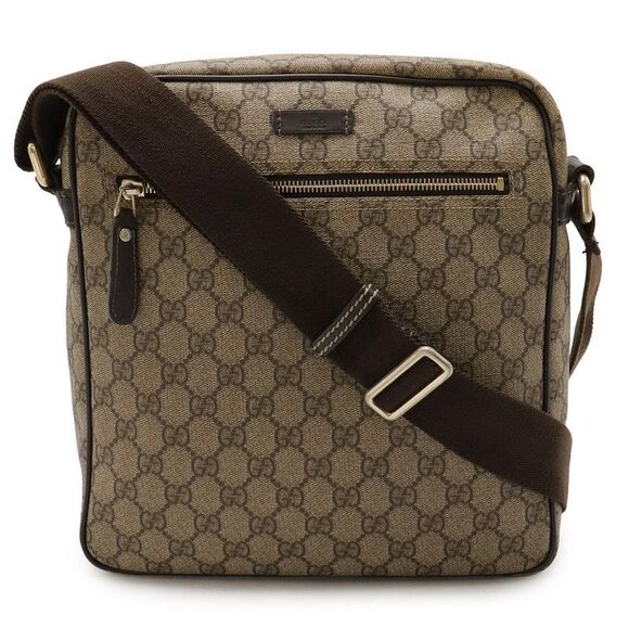 Pre Loved gucci Women brown | beige Crossbody Bags - Picture 1 of 8